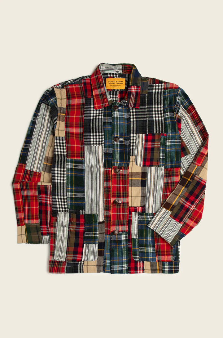ORIGINAL MADRAS TRADING COMPANY - No106 SHIRT JACKET - PATCHWORK