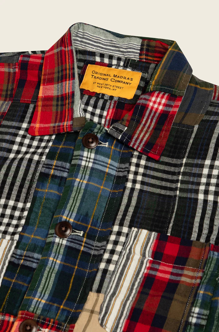 ORIGINAL MADRAS TRADING COMPANY - No106 SHIRT JACKET - PATCHWORK