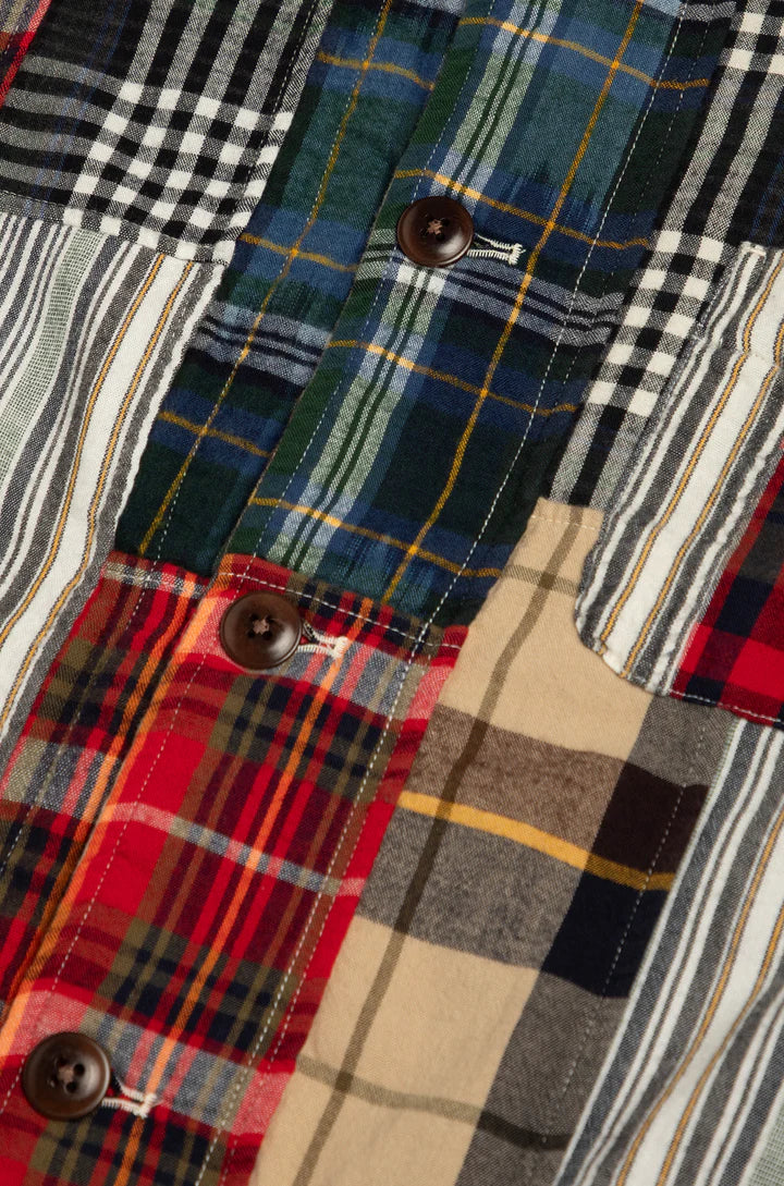 ORIGINAL MADRAS TRADING COMPANY - No106 SHIRT JACKET - PATCHWORK