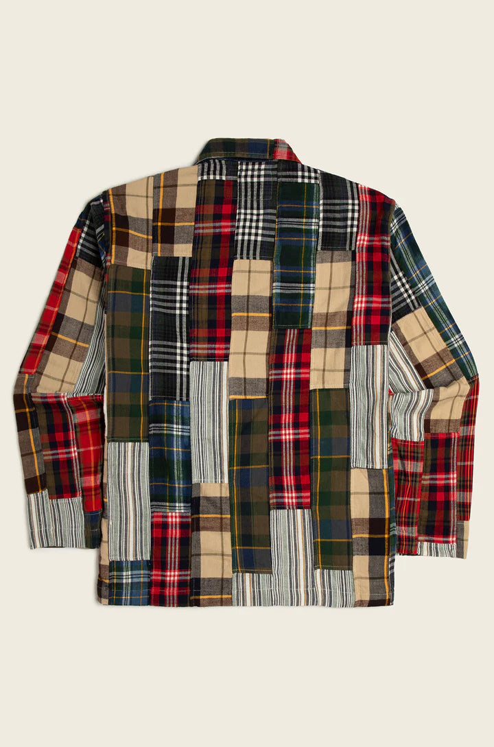 ORIGINAL MADRAS TRADING COMPANY - No106 SHIRT JACKET - PATCHWORK
