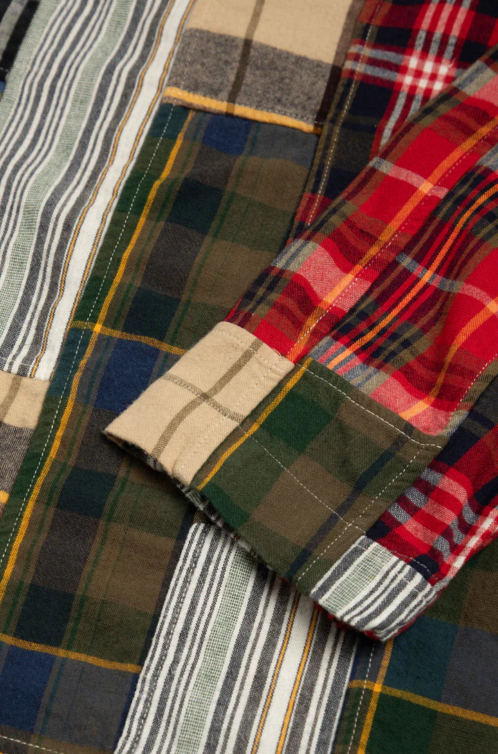 ORIGINAL MADRAS TRADING COMPANY - No106 SHIRT JACKET - PATCHWORK