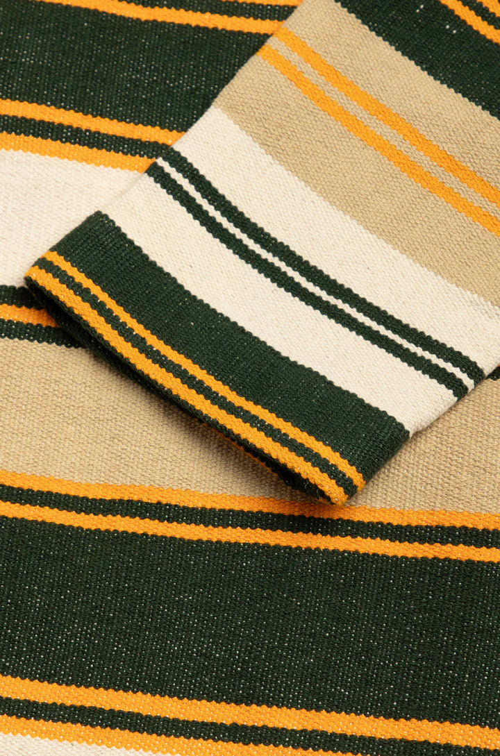 ORIGINAL MADRAS TRADING COMPANY - No140 BEACH MAT WEAVE JACKET - YELLOW