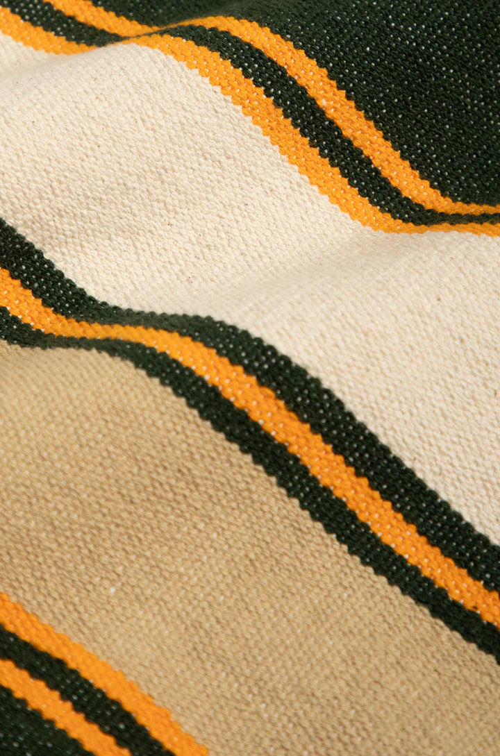 ORIGINAL MADRAS TRADING COMPANY - No140 BEACH MAT WEAVE JACKET - YELLOW