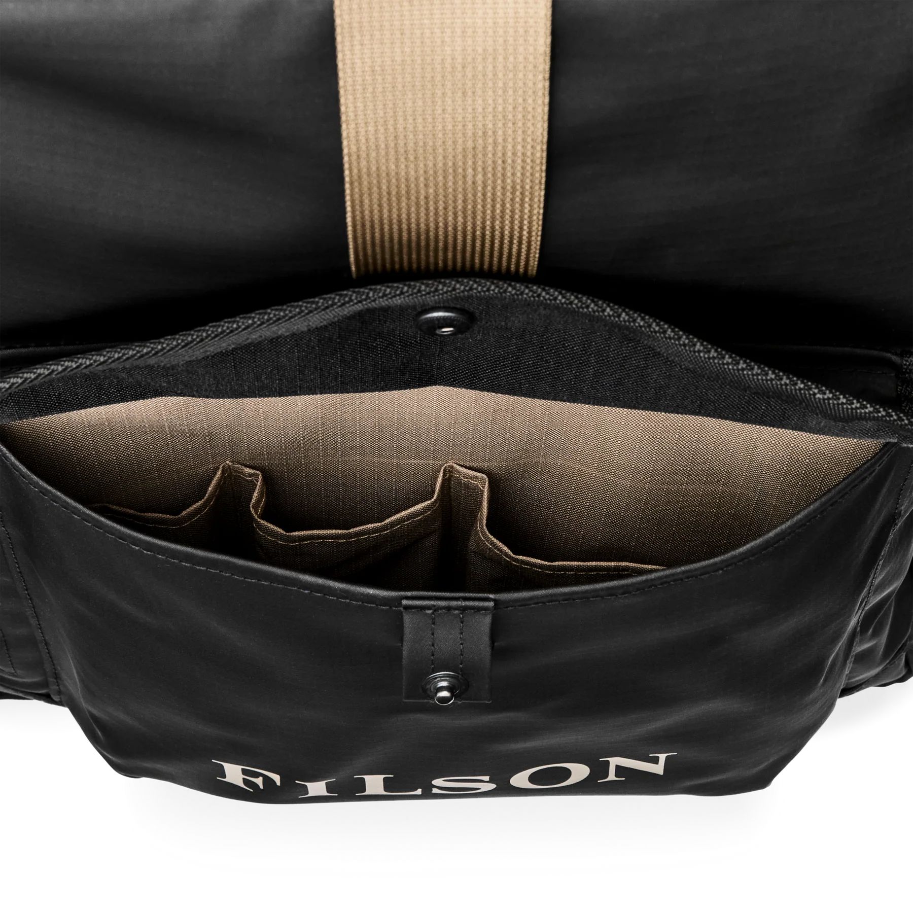FILSON - SCOUT BACKPACK - BLACK / COVERT