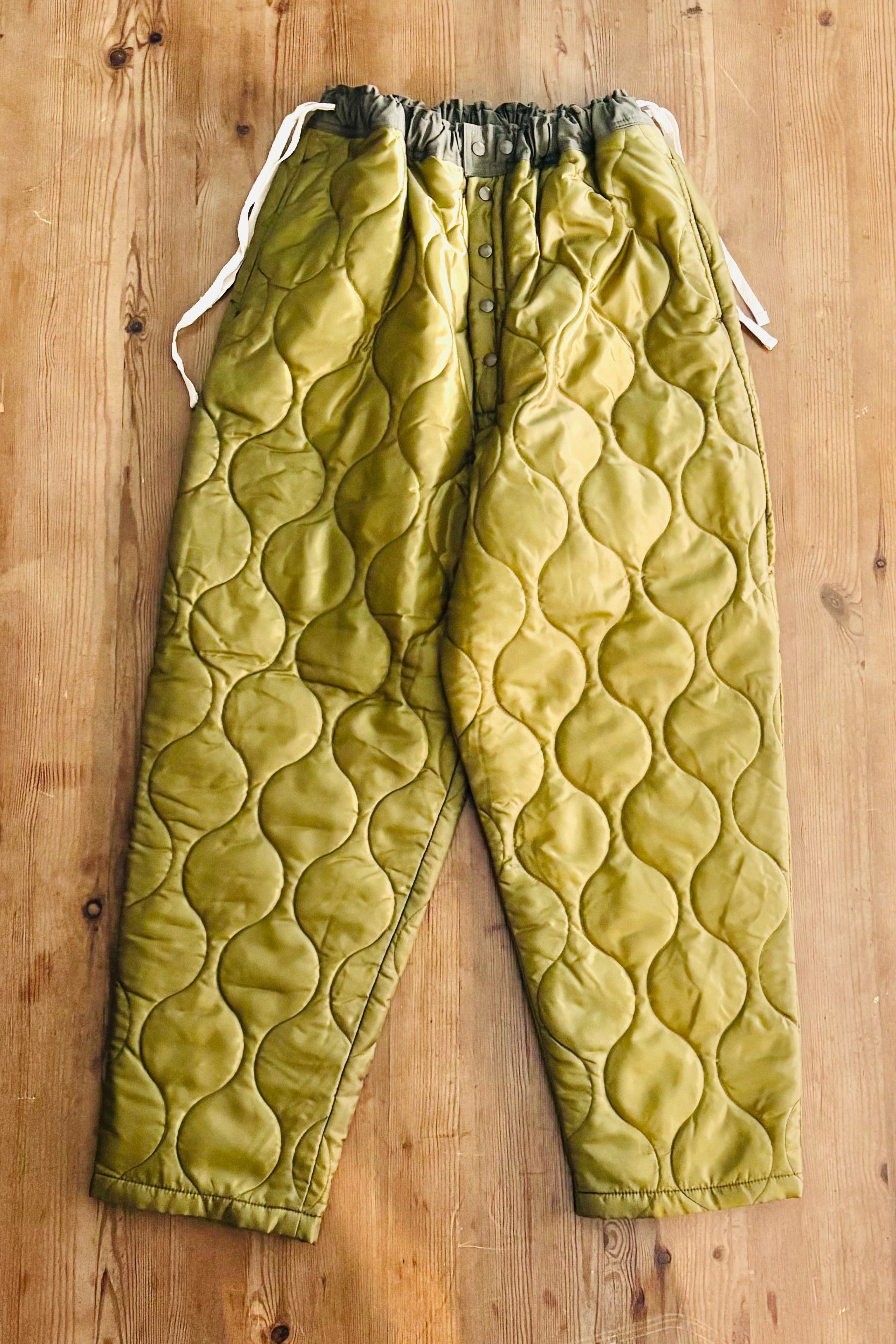 KENNETH FIELD - FLYERS TROUSER PADDING QUILTED - OLIVE