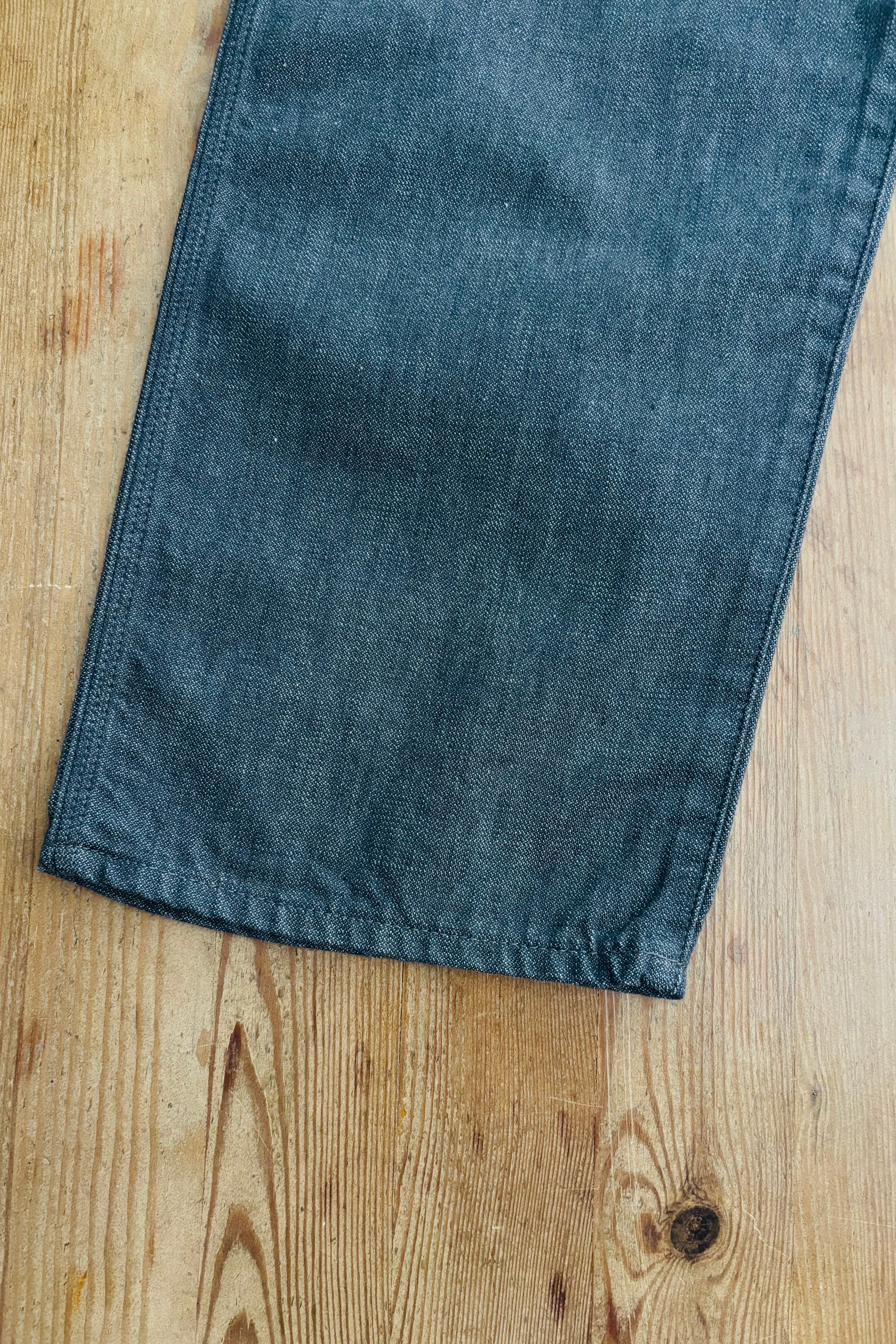 KENNETH FIELD - WESTERN 5P BROKEN TWILL - CHARCOAL