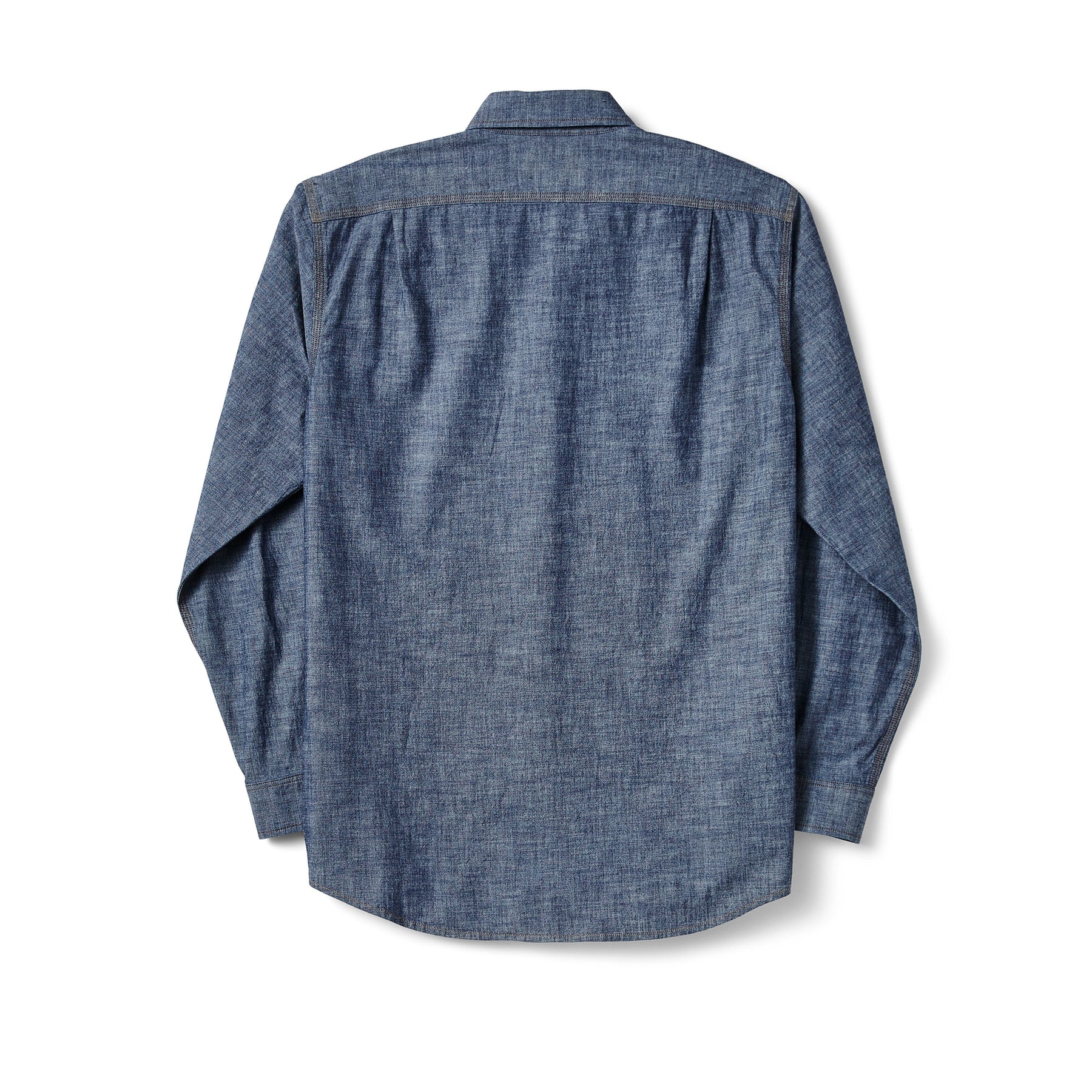 FILSON - CHAMBRAY CPO SHIRT - RINSED INDIGO CHAMBRAY
