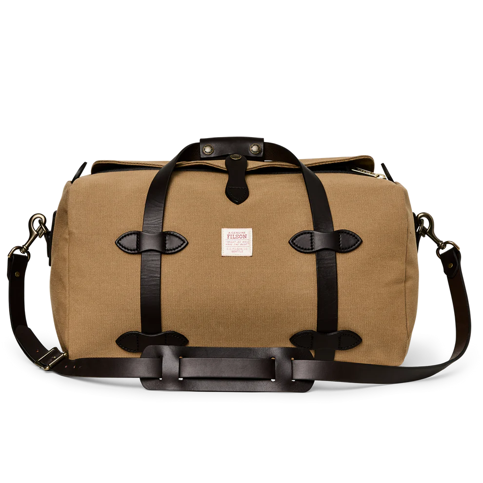FILSON - SMALL RUGGED TWILL DUFFLE BAG - TAN