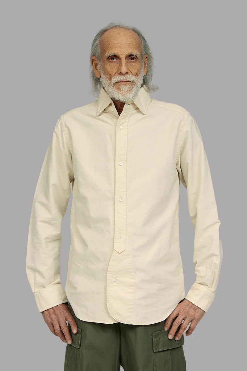 Nigel Cabourn - BRITISH OFFICERS SHIRT - VINTAGE OXFORD