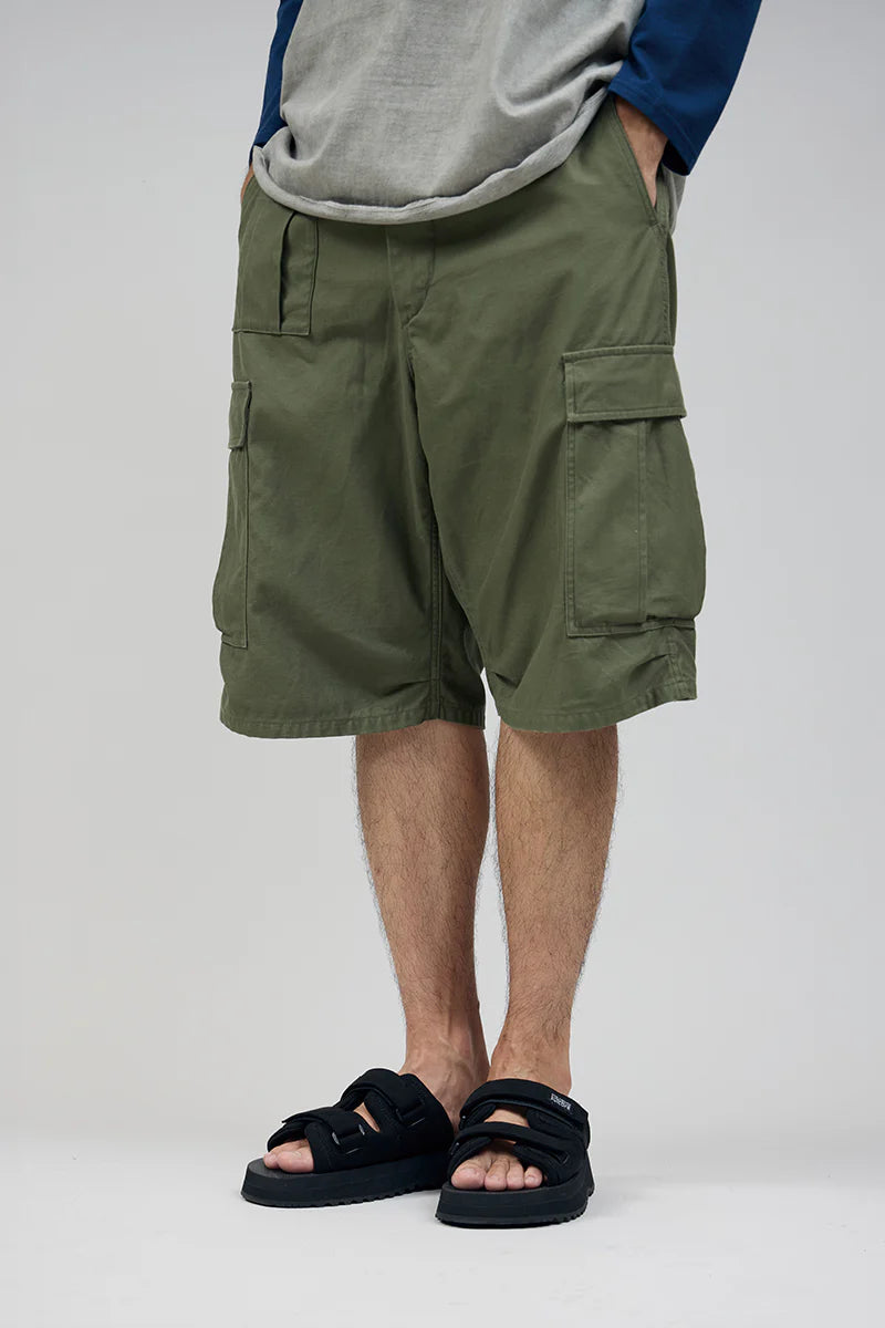 Nigel Cabourn x SUICOKE - MOGI - GREEN & BLACK