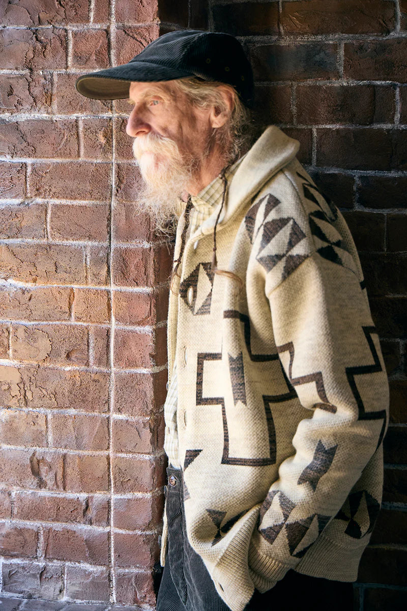 Nigel Cabourn - TRIBAL CARDIGAN - WOOL