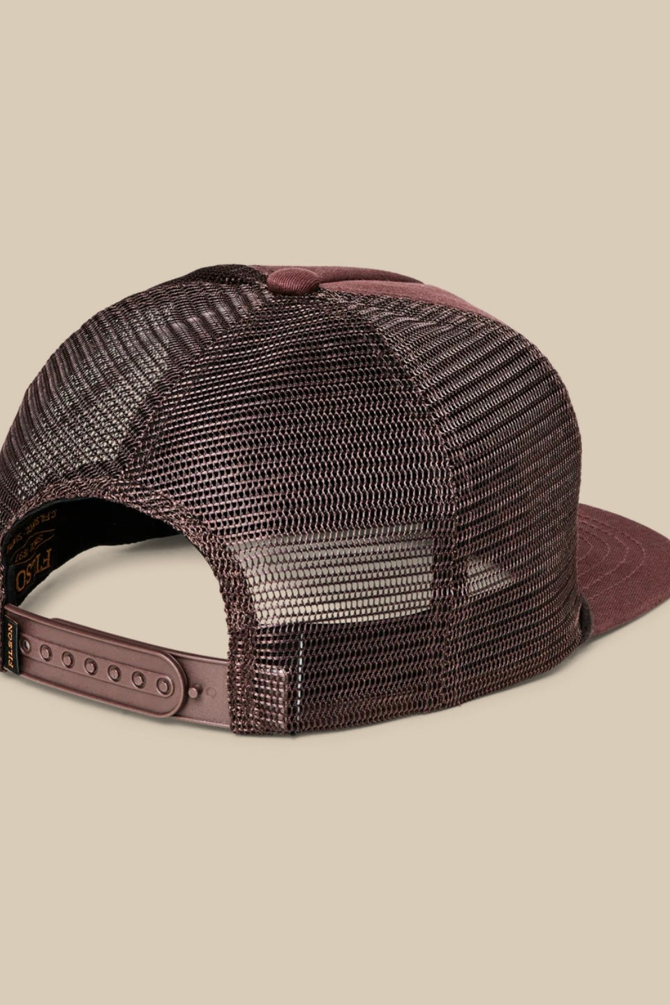 FILSON - TRUCKER MESH CAP - RED WOOD / SCENIC