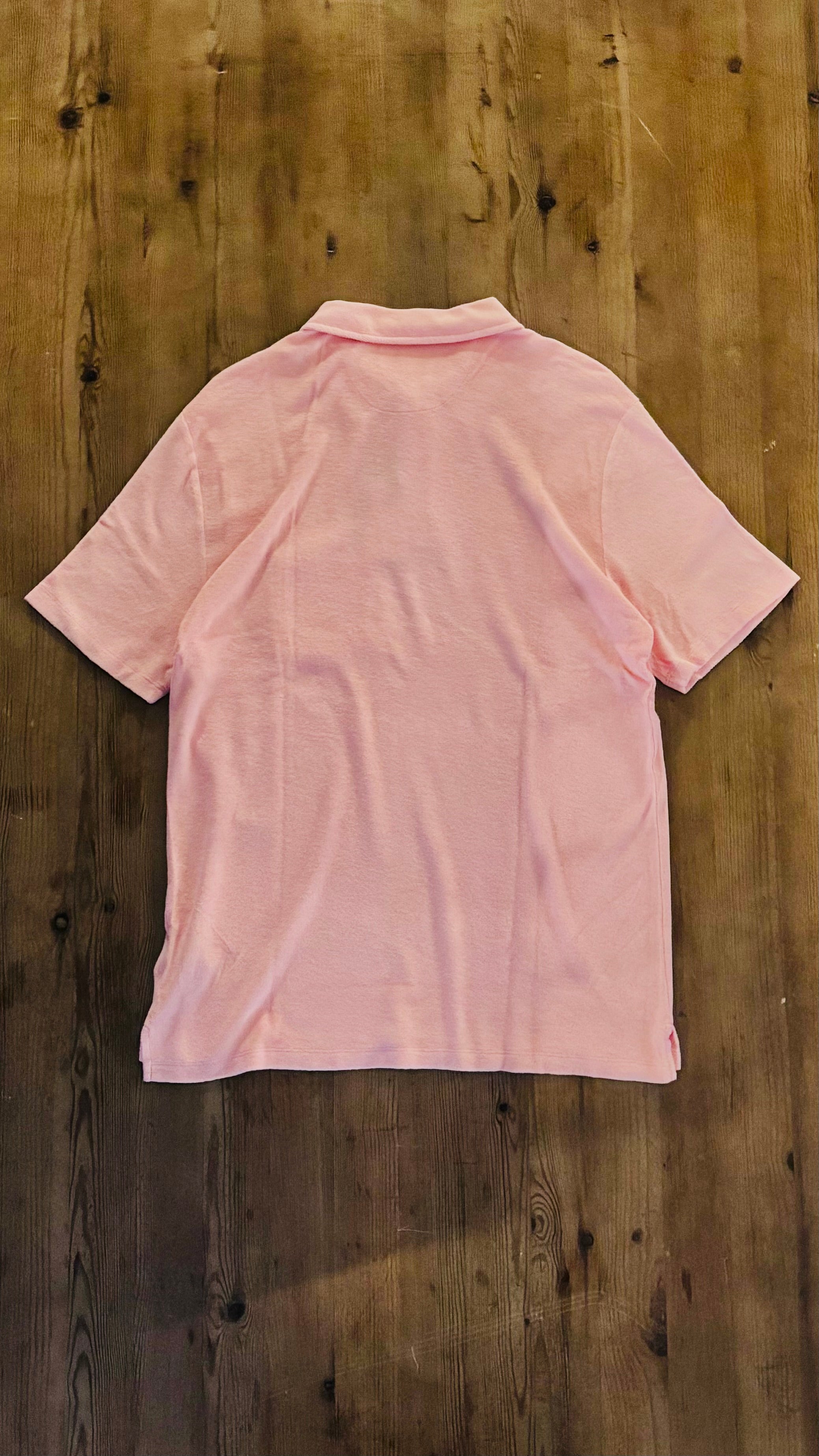 Merz b.Schwanen - TPLP02 TERRY MEN'S POLO SHIRT CLASSIC FIT - PEACH