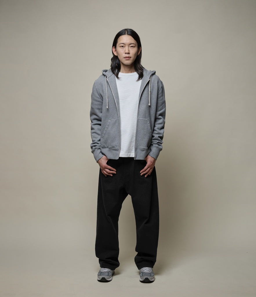 Merz b.Schwanen - 2S14 LOOPWHEELED TEE HEAVY - WHITE