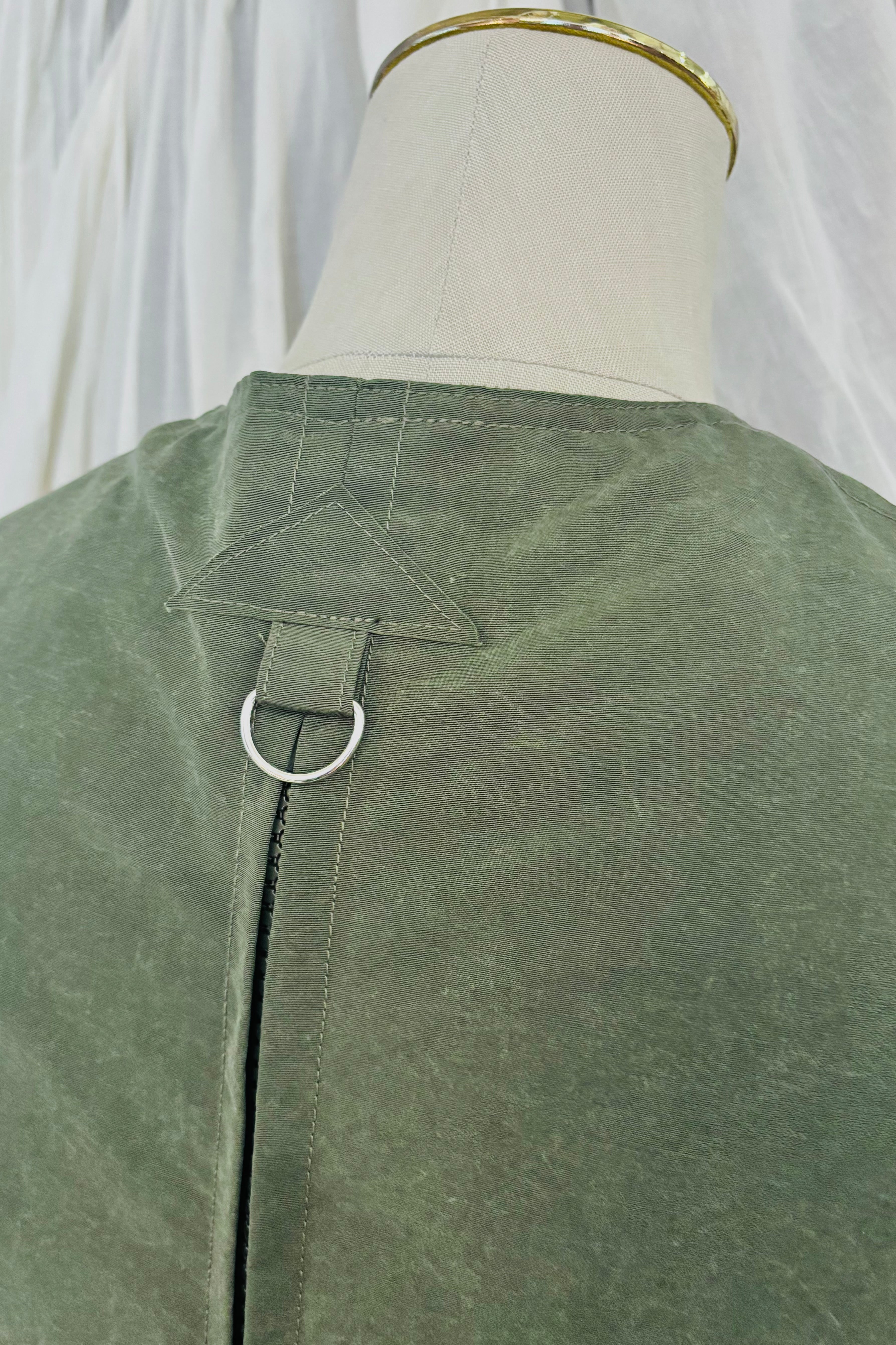 KENNETH FIELD - TROUT HUNTER VEST P/N GROSGRAIN - OLIVE