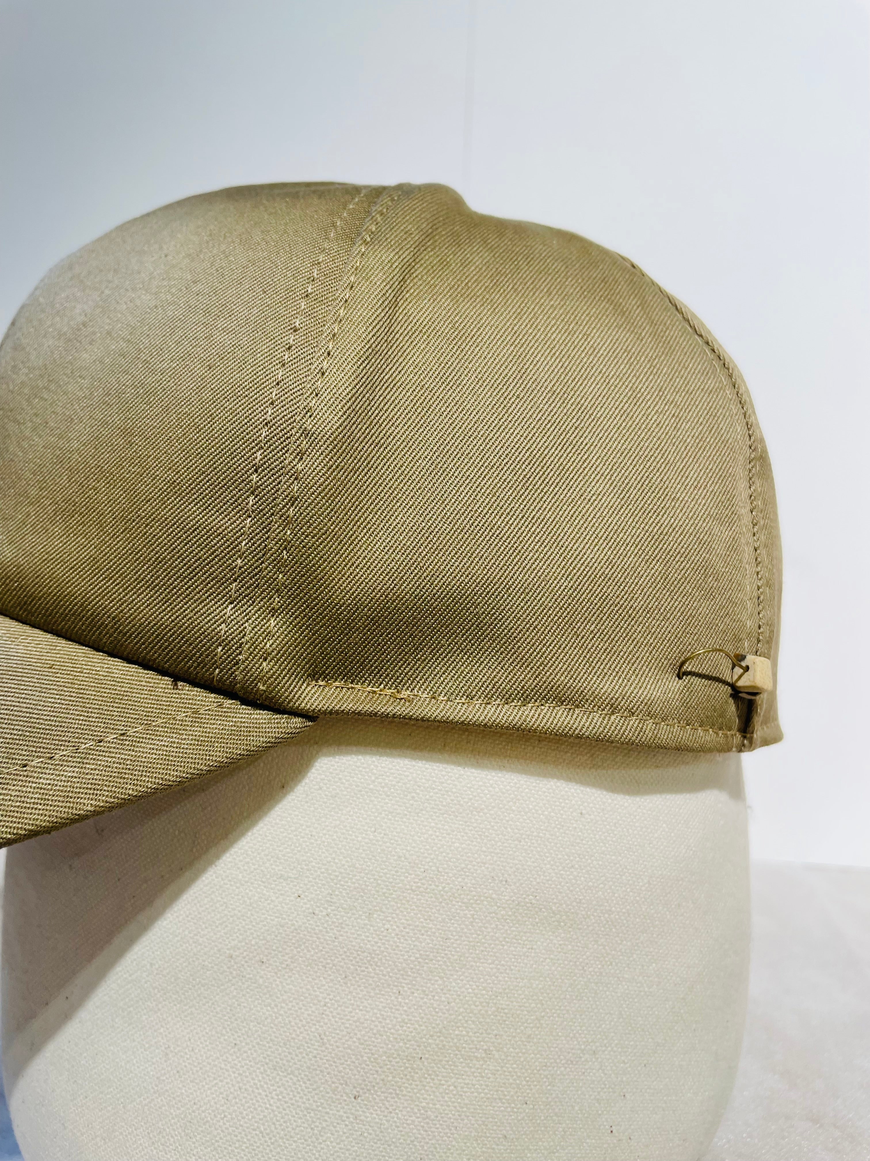 【再値下げ】SUPER DUPER - POKEY COTTON BASEBALL CAP - KHAKI