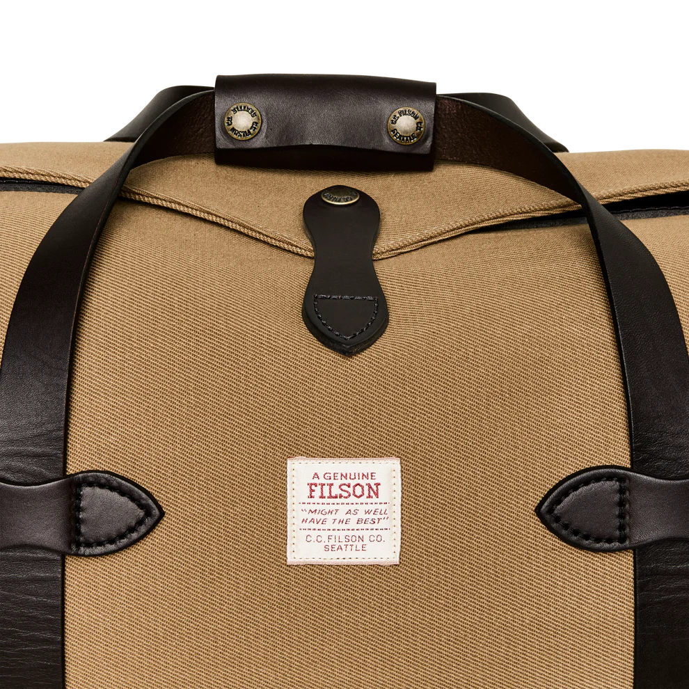 FILSON - SMALL RUGGED TWILL DUFFLE BAG - TAN