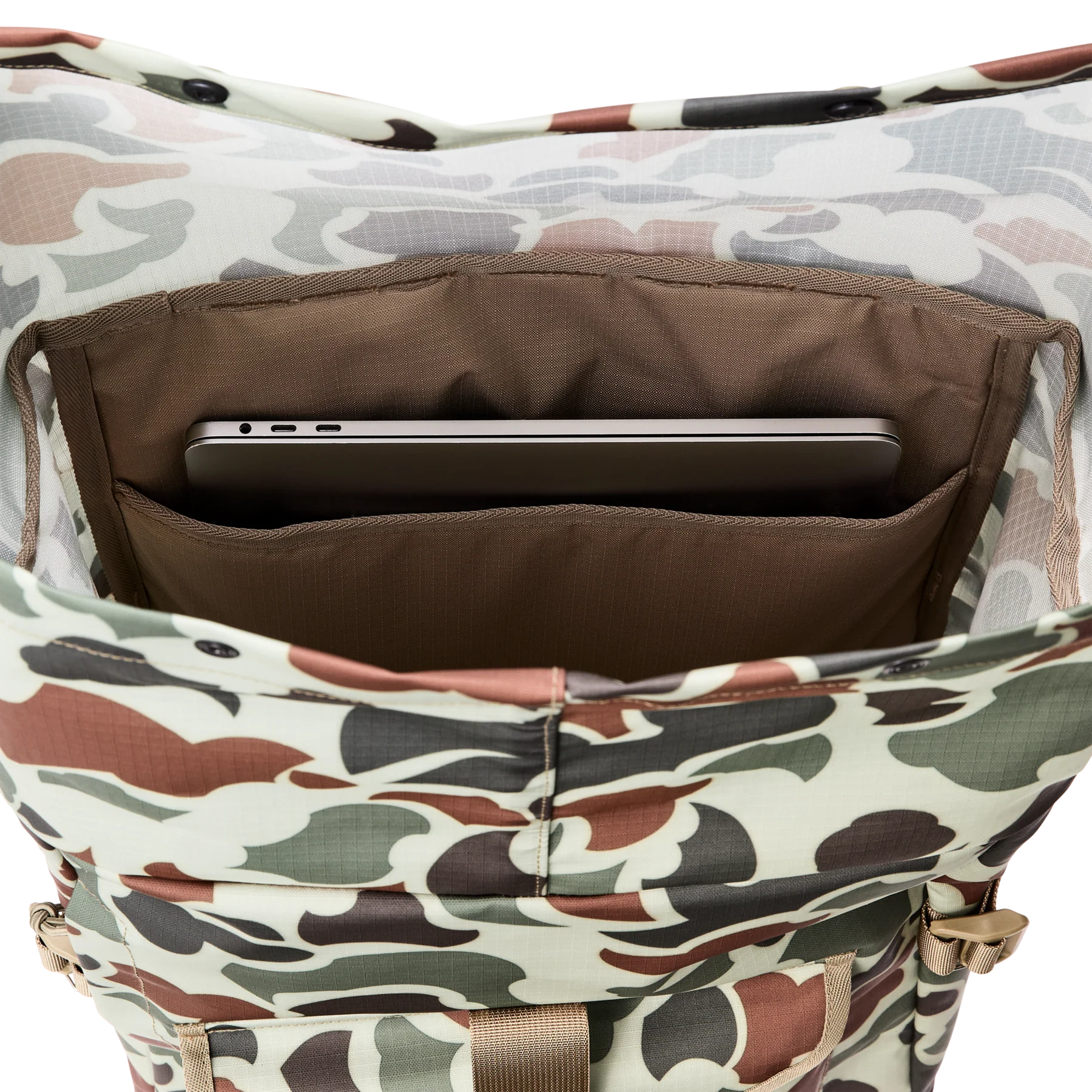 FILSON - SCOUT BACKPACK - SHRUB CAMO / CANTEEN / COVERT