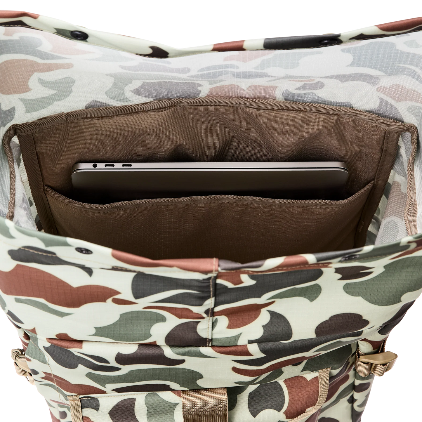 FILSON - SCOUT BACKPACK - SHRUB CAMO / CANTEEN / COVERT