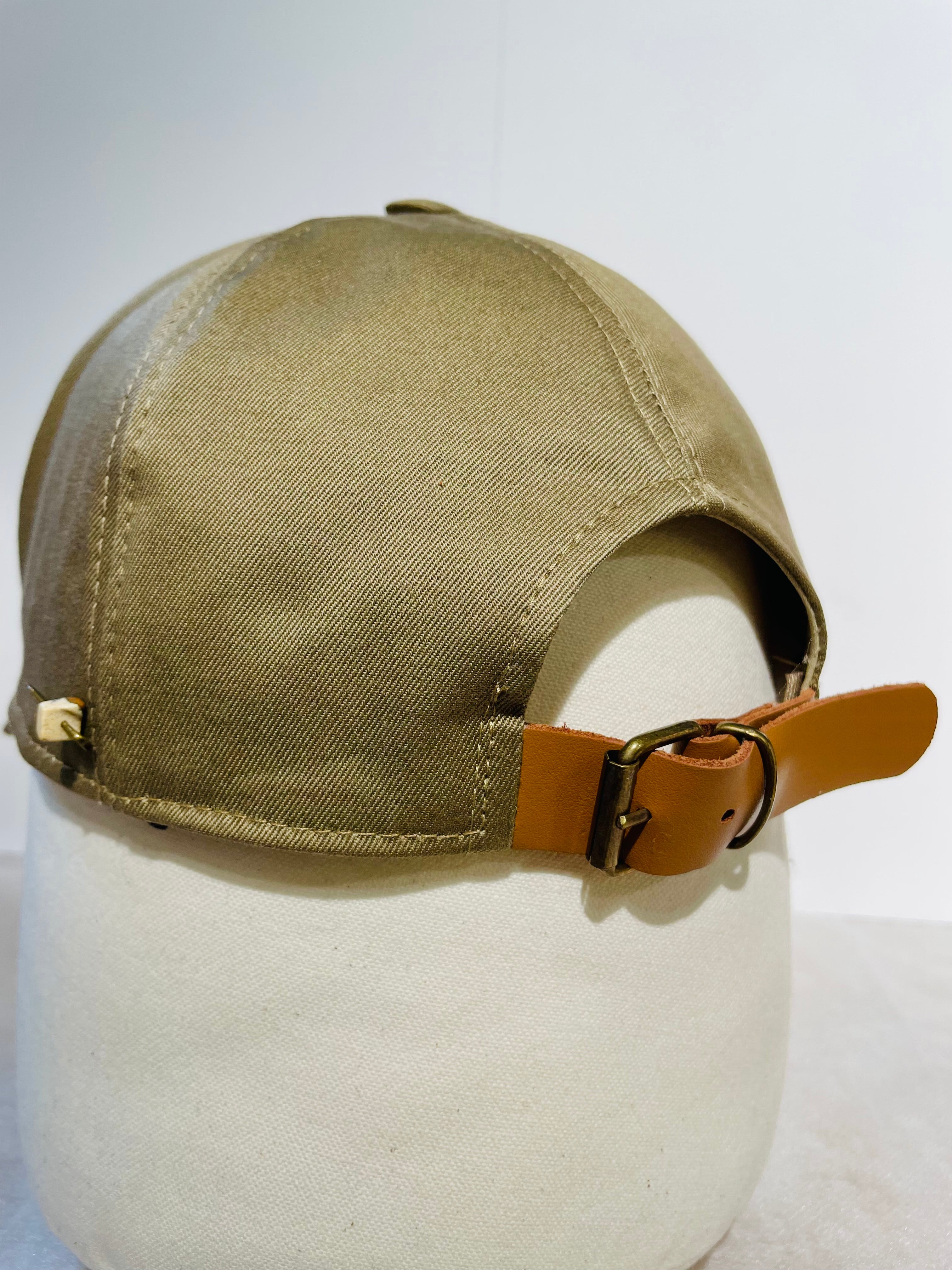 【再値下げ】SUPER DUPER - POKEY COTTON BASEBALL CAP - KHAKI
