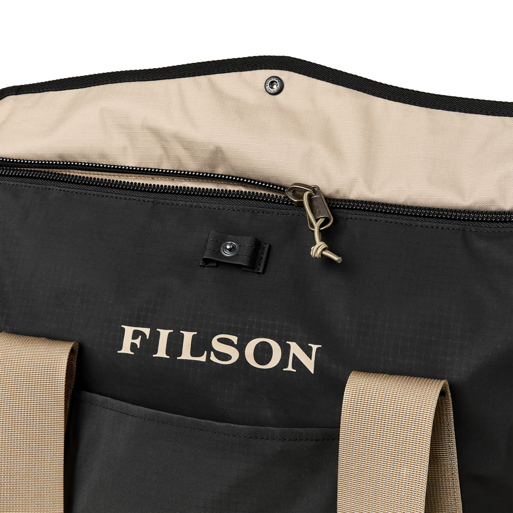 FILSON - SCOUT TOTE BAG - BLACK / COVERT