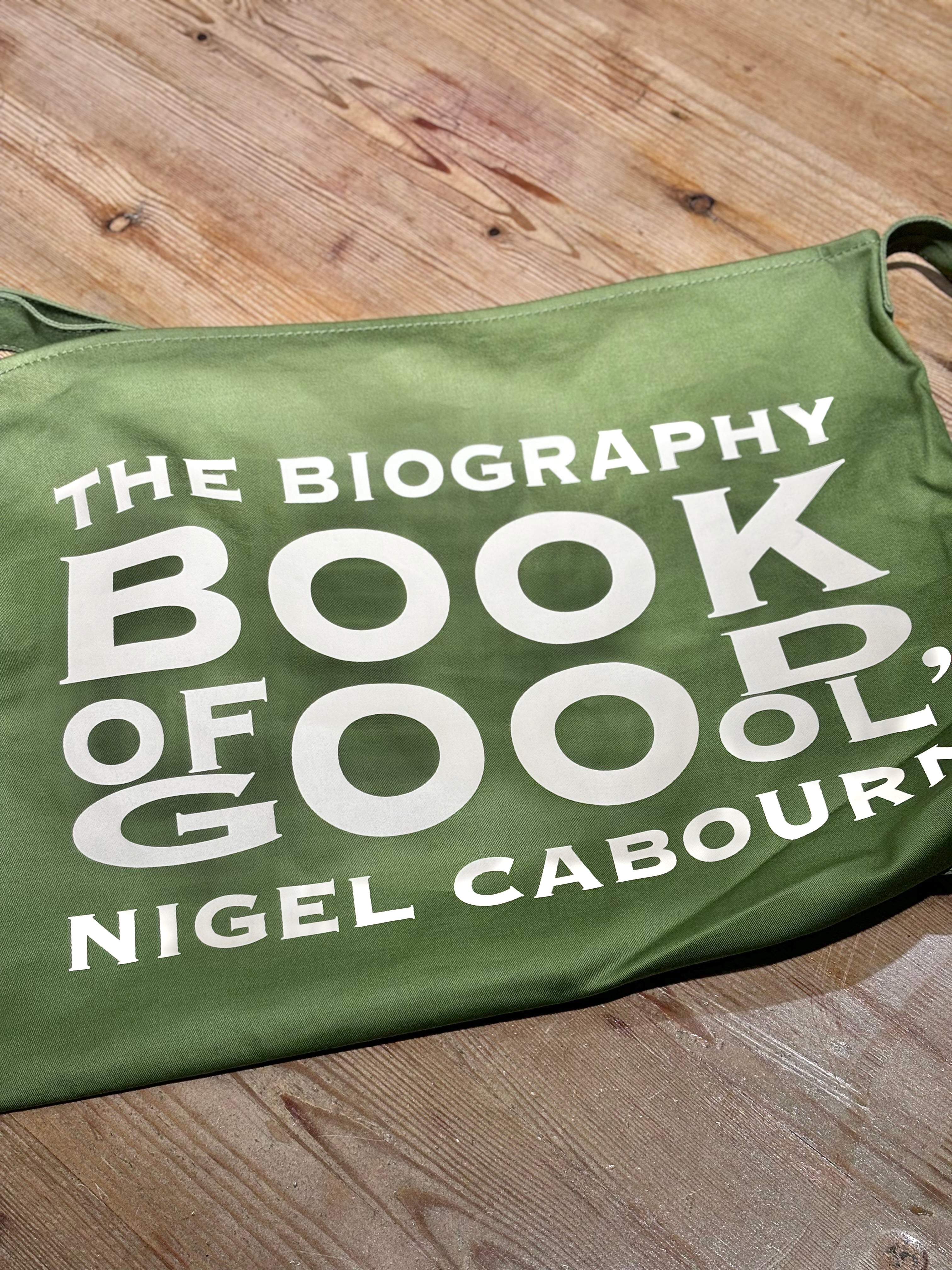 Nigel Cabourn - BIOGRAPHY BOOK BAG - NAVY / GREEN