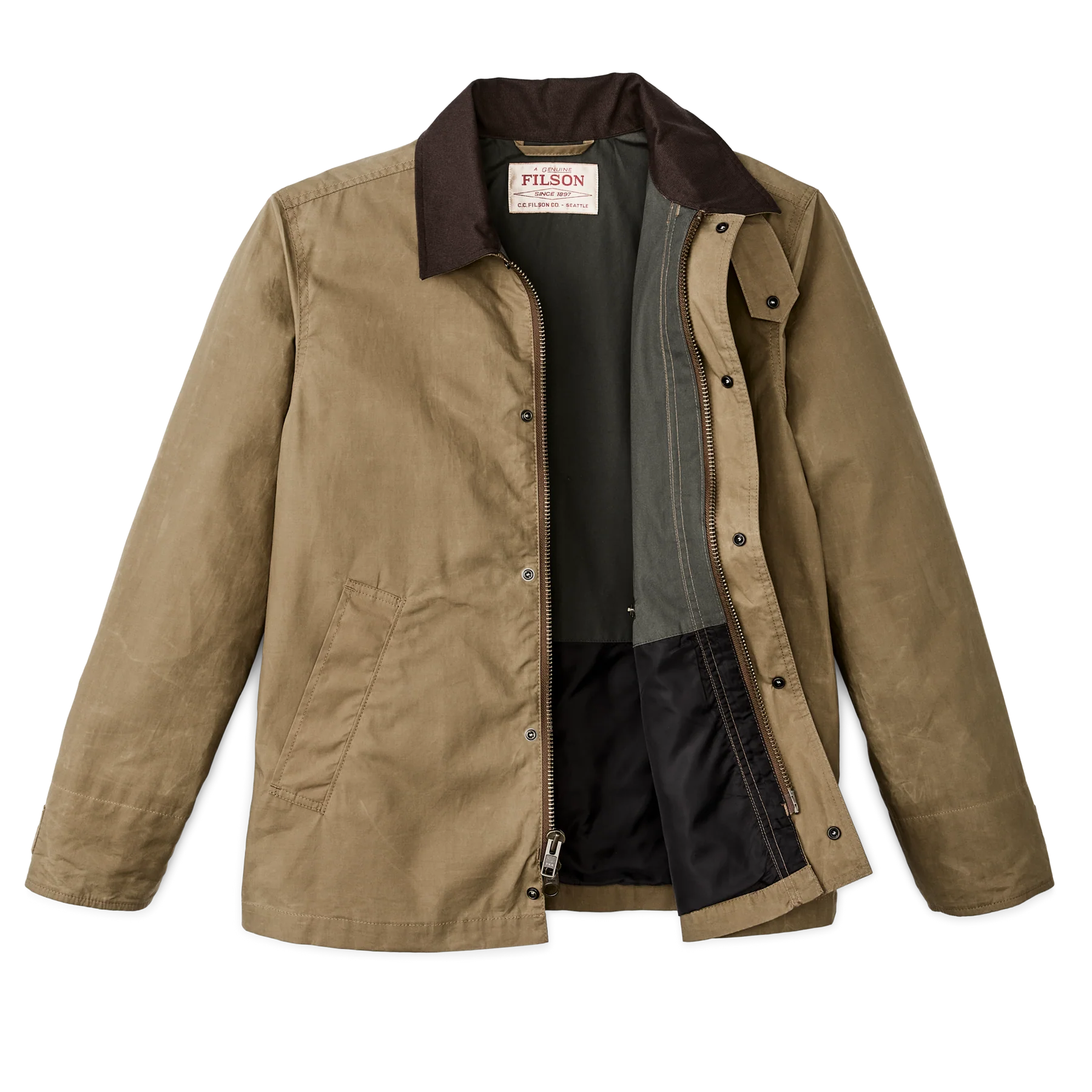 FILSON - RANGER SHORT FIELD JACKET - DARK BEIGE
