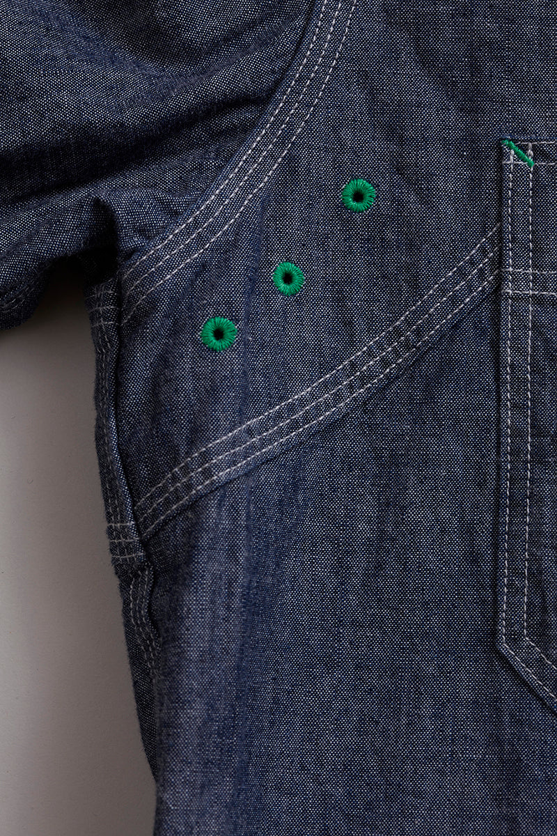 Nigel Cabourn - NEW MEDICAL SHIRT - INDIGO