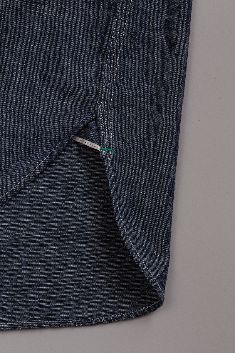 Nigel Cabourn - NEW MEDICAL SHIRT - INDIGO