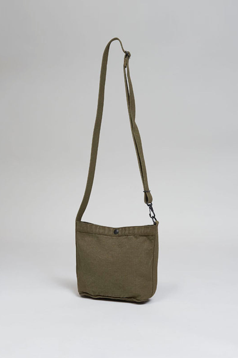 Nigel Cabourn - MAGAZINE BAG GREEN - FRENCH DUCK FABRIC