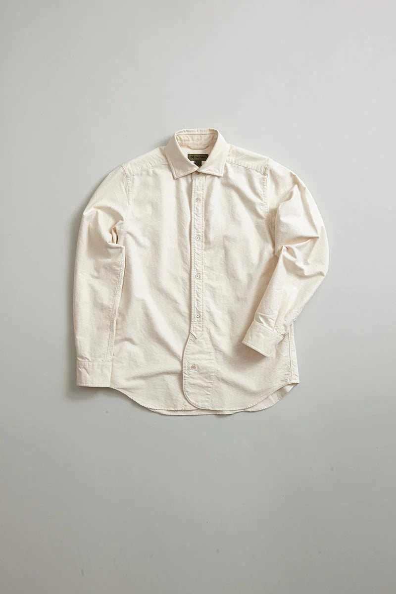 Nigel Cabourn - BRITISH OFFICERS SHIRT - VINTAGE OXFORD
