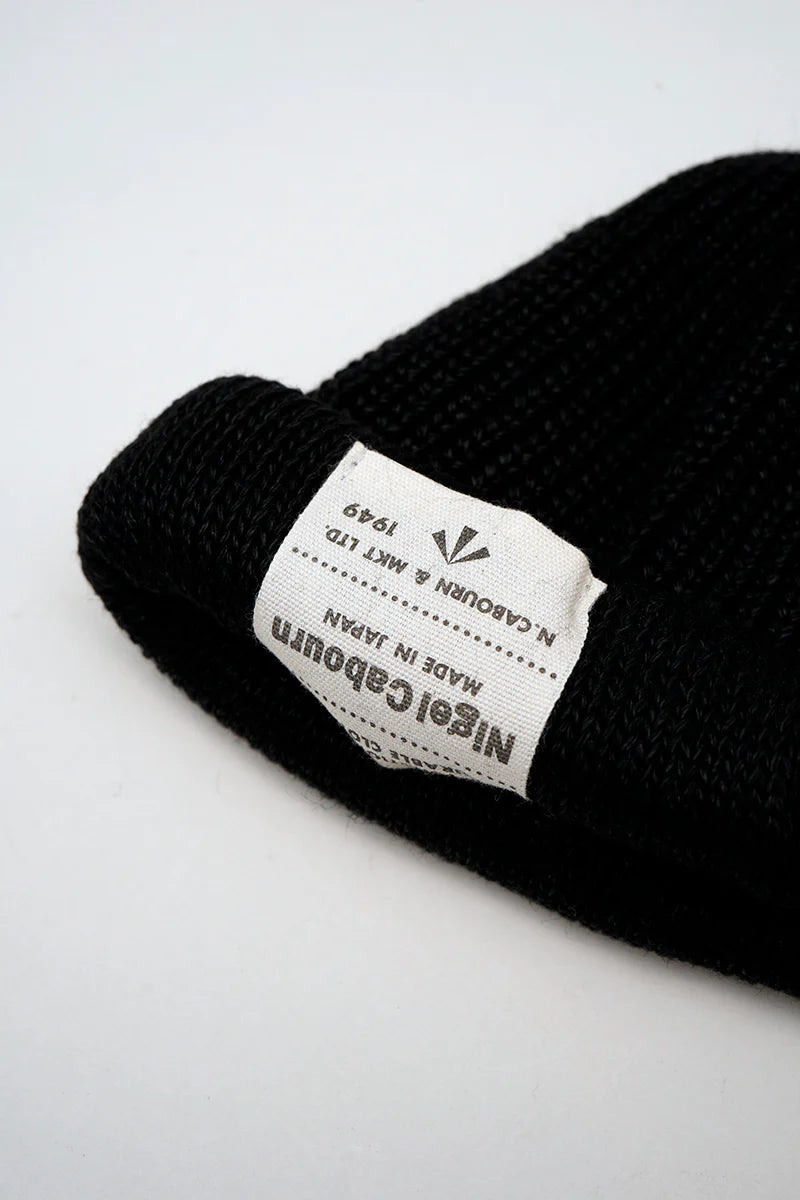 Nigel Cabourn - BEANIE - LINEN SULFUR DYE