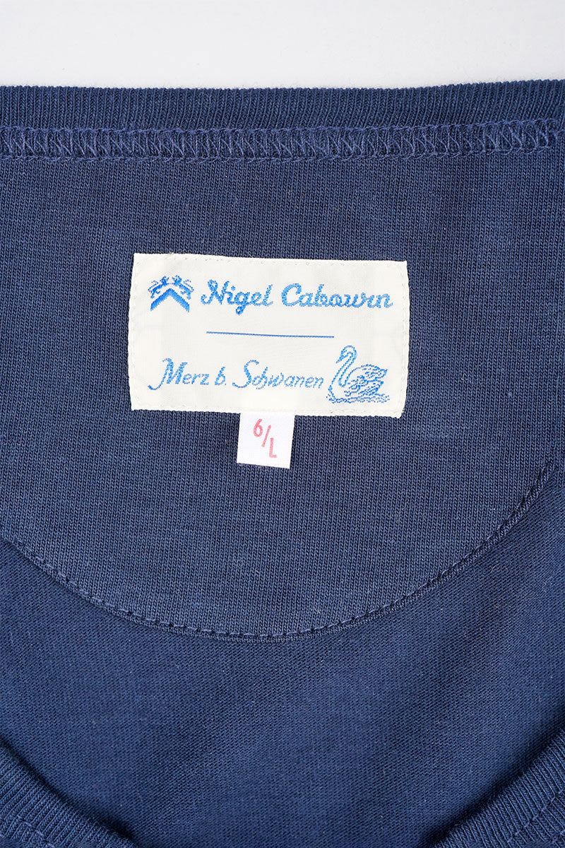 Nigel Cabourn × Merz b.Schwanen - NC tank01.02 - INK BLUE
