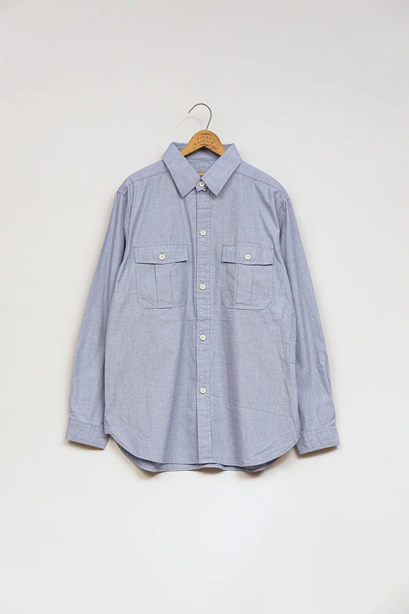 【再値下げ】Nigel Cabourn LYBRO - SH01 TUNIC SHIRT - END ON END