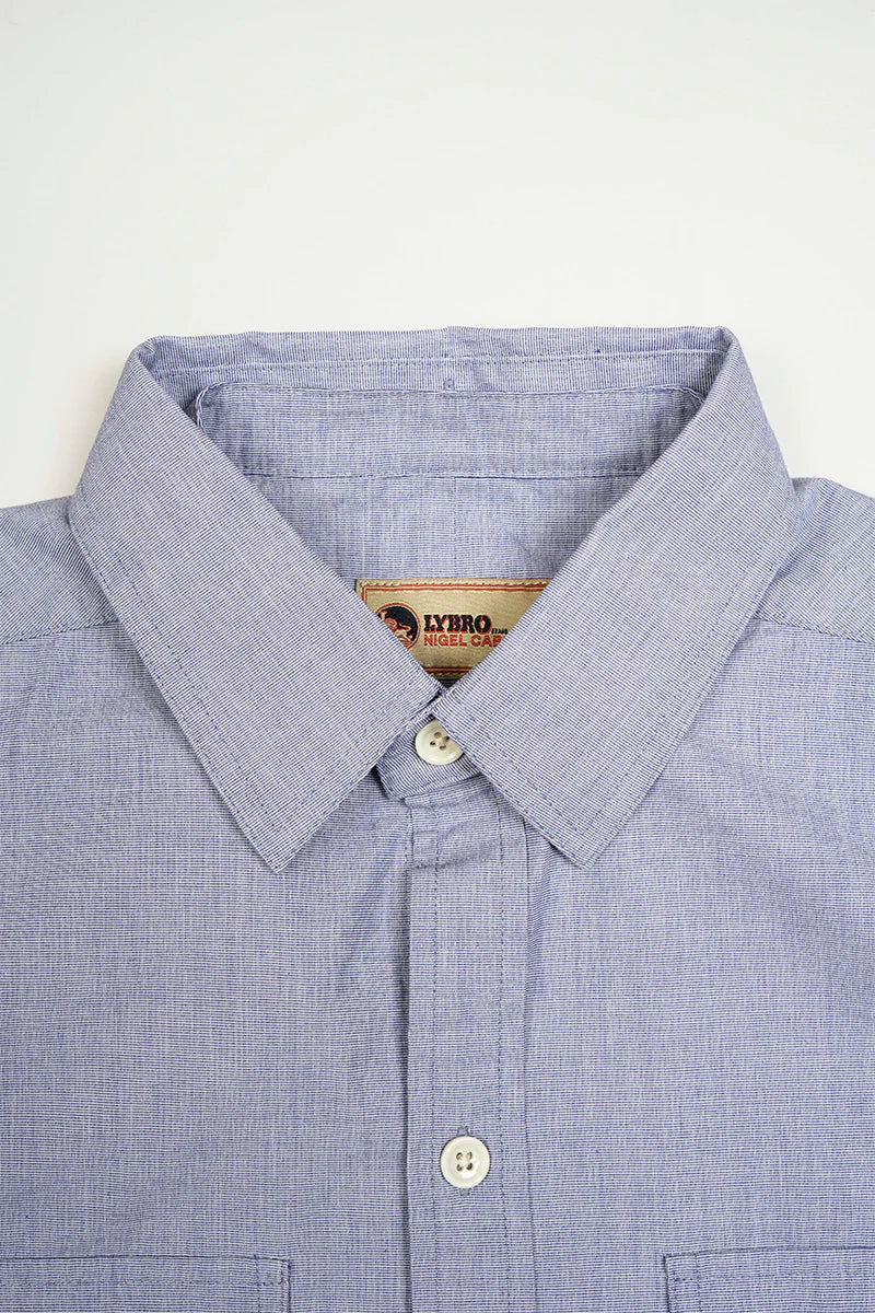 【再値下げ】Nigel Cabourn LYBRO - SH01 TUNIC SHIRT - END ON END