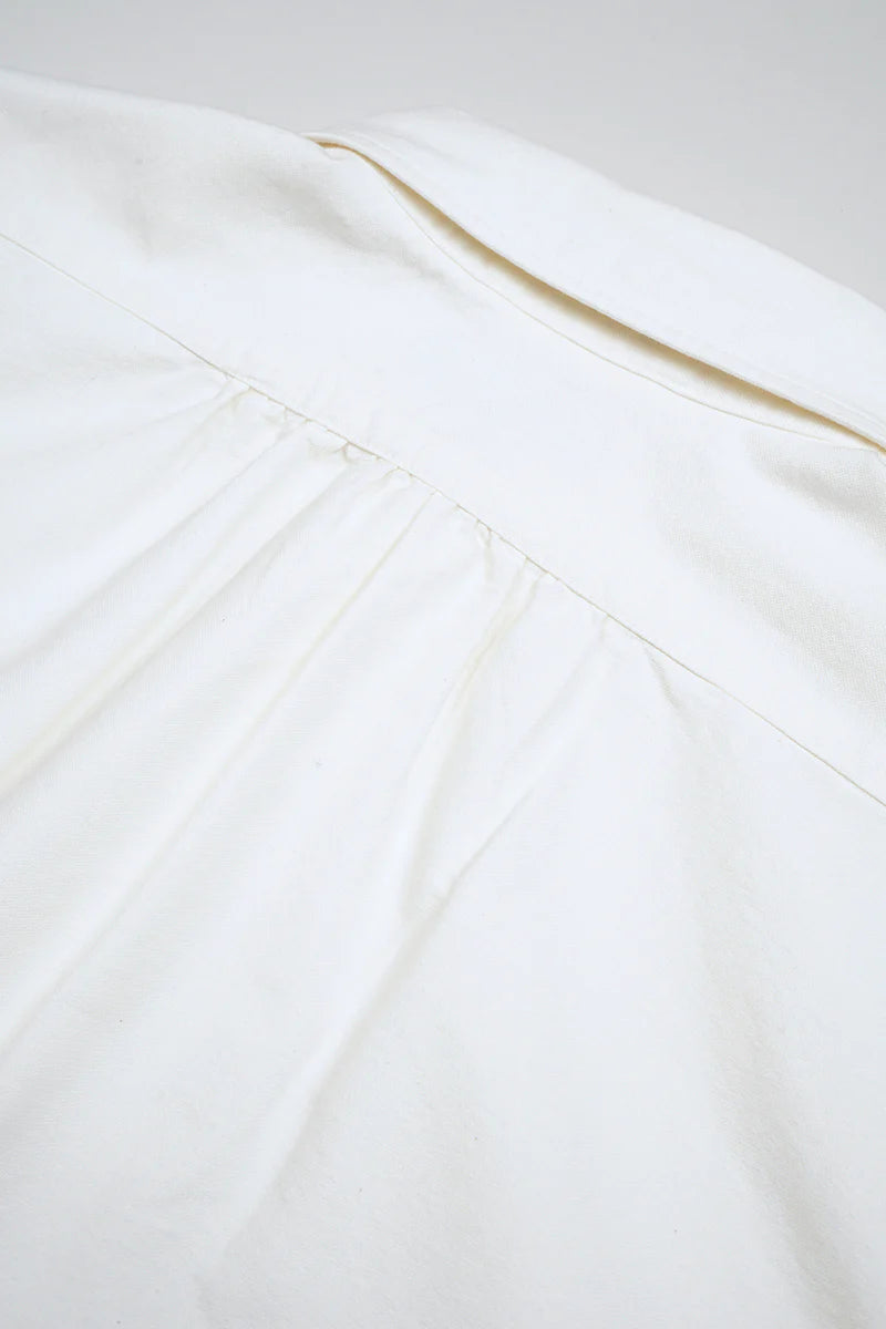 Nigel Cabourn - BRITISH OFFICERS SHIRT TYPE2 OX - WHITE