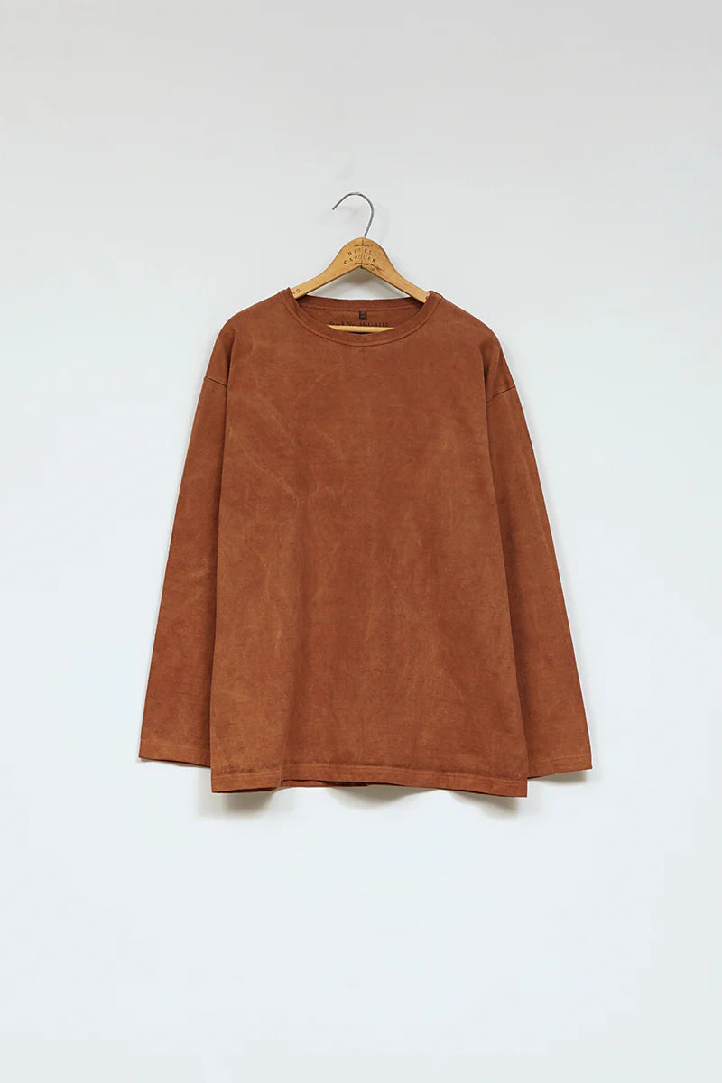 Nigel Cabourn - 9.5oz 40s USMC LONG SLEEVE SHIRT - PIGMENT