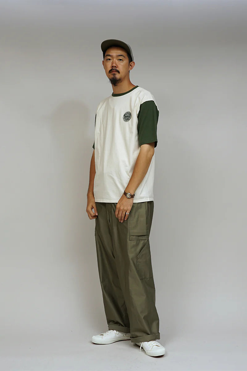 Nigel Cabourn - BASEBALL WAPPEN T-SHIRT