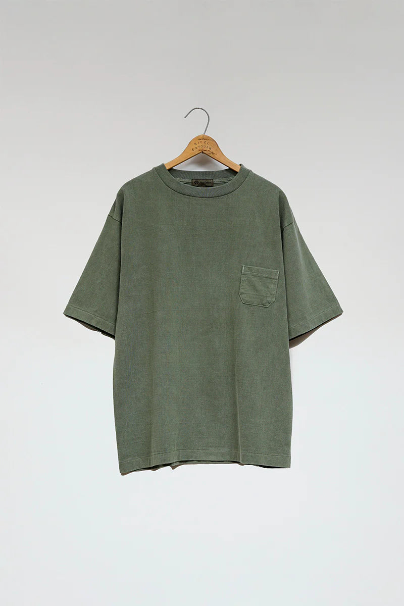 Nigel Cabourn - 7.8oz BASIC T-SHIRT - PIGMENT