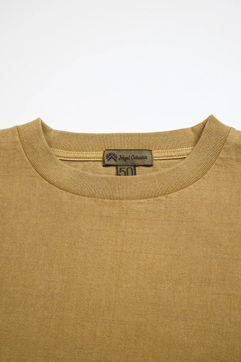 Nigel Cabourn - 7.8oz BASIC T-SHIRT - PIGMENT