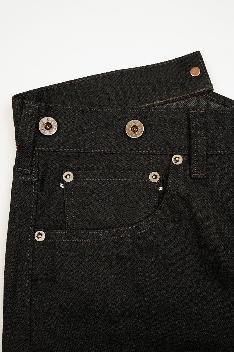 Nigel Cabourn - RAILMAN DENIM PANT - BLACK DENIM