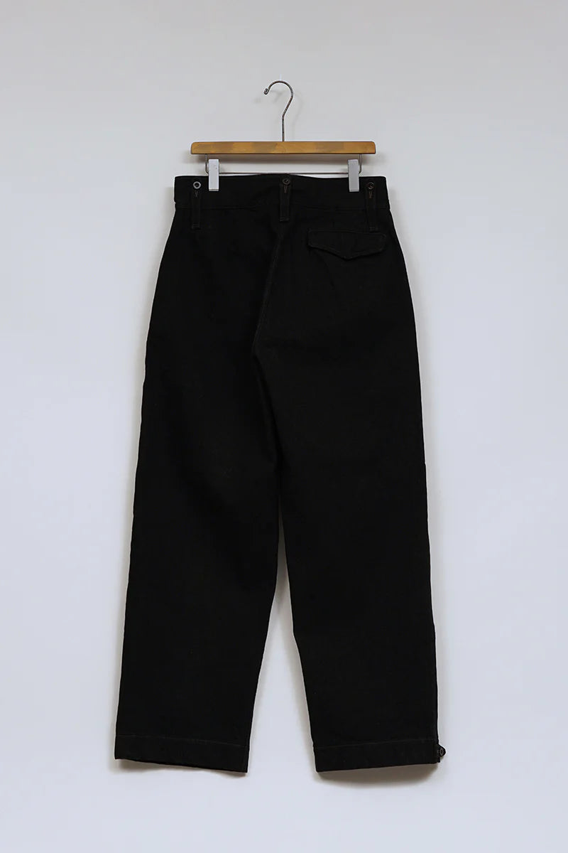 Nigel Cabourn - BRITISH ARMY PANT - BLACK DENIM