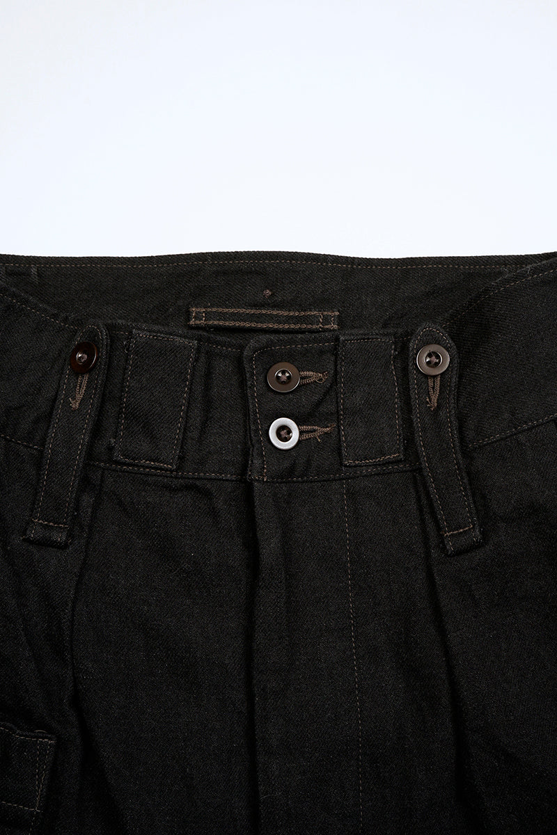 Nigel Cabourn - BRITISH ARMY PANT - BLACK DENIM