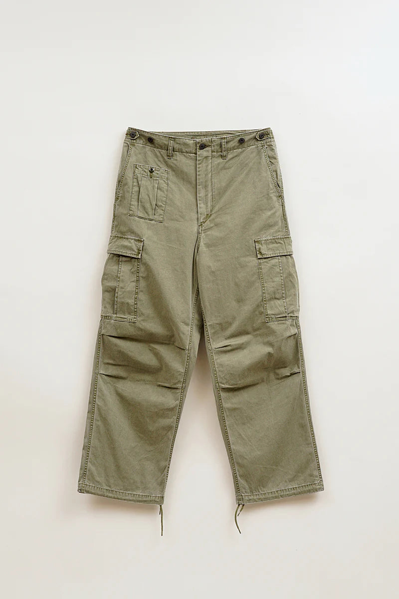 Nigel Cabourn - ARMY CARGO PANT PIGMENT - COTTON NYLON