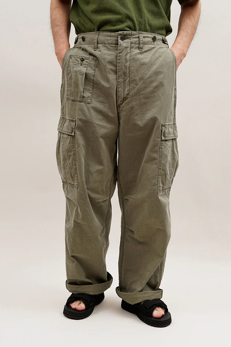 Nigel Cabourn - ARMY CARGO PANT PIGMENT - COTTON NYLON