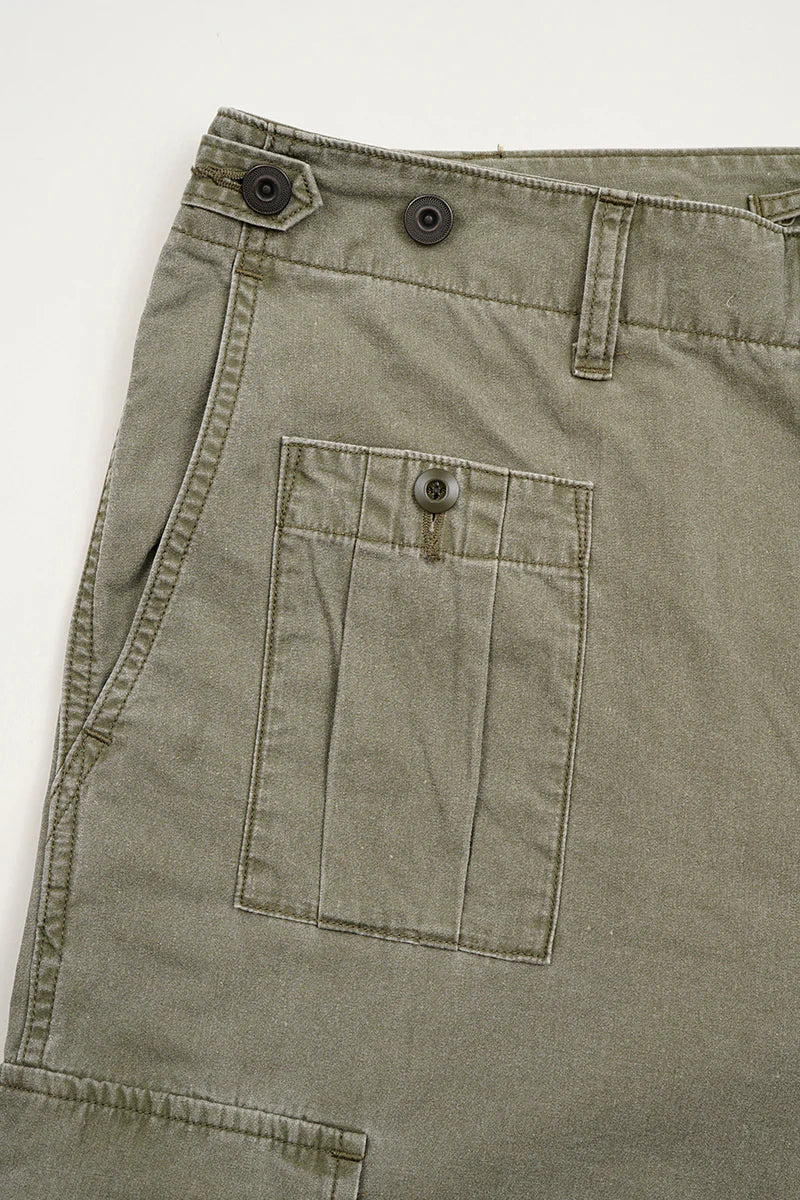 Nigel Cabourn - ARMY CARGO PANT PIGMENT - COTTON NYLON