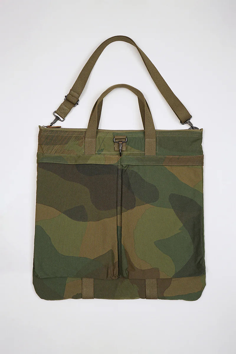 Nigel Cabourn - HELMET BAG - FADE BRUSH CAMO