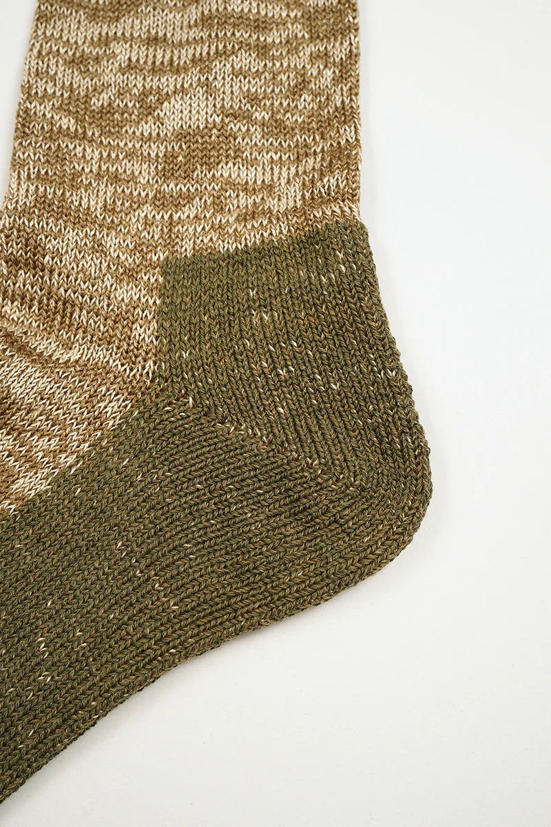 Nigel Cabourn - LINEN COTTON PILE SOCKS - MADE IN JAPAN