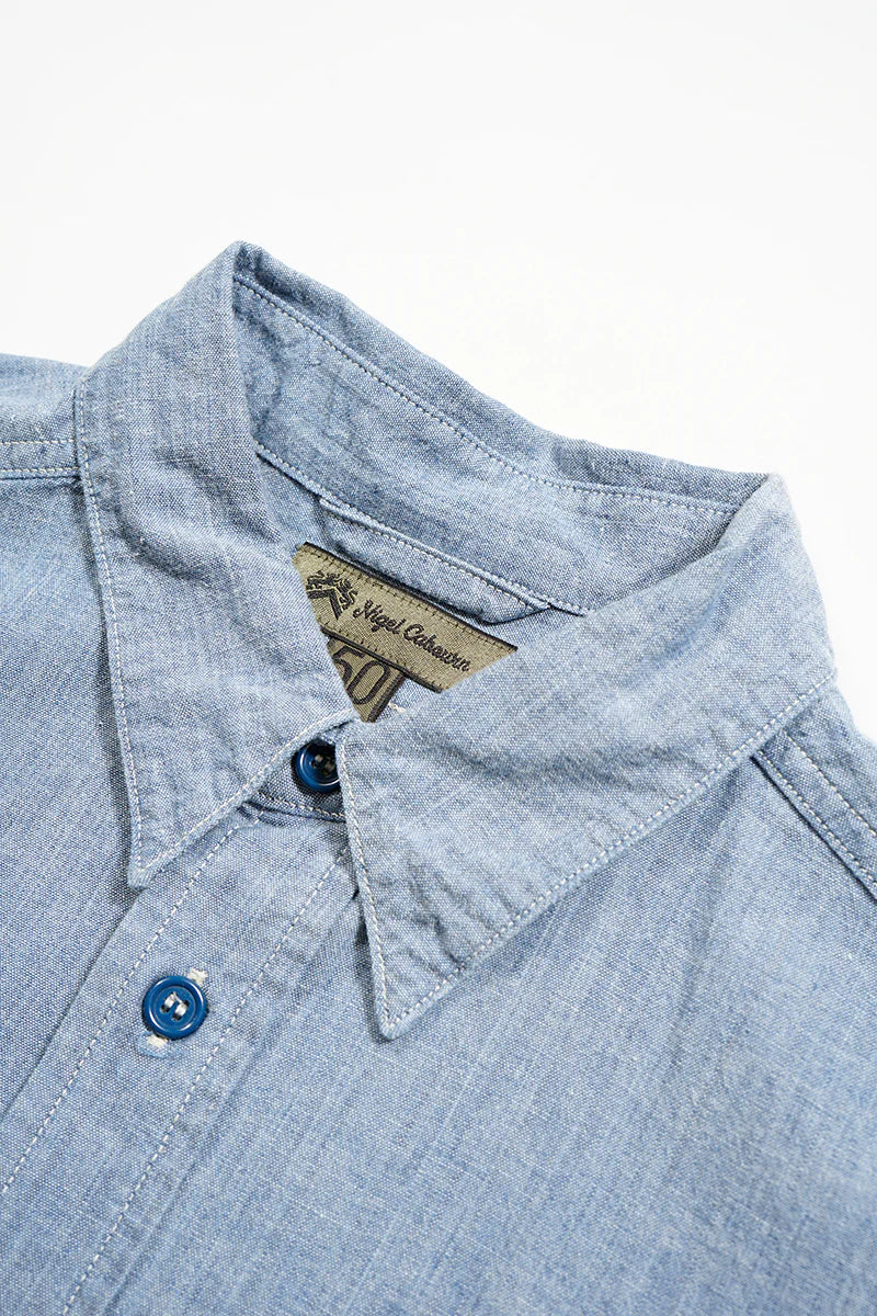 Nigel Cabourn - US NAVY SHIRT - HANK DYEING