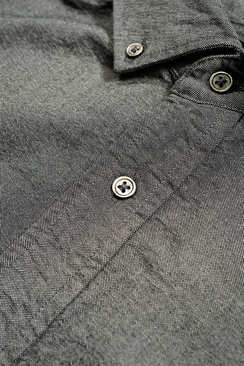 Nigel Cabourn - BRITISH OFFICERS SHIRT - TYPE2 BLACK